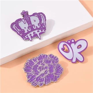 Lencana Pin Enamel Lembut