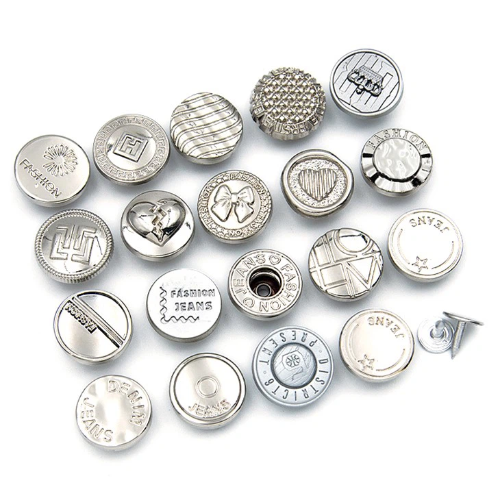 Jeans Jacket Buttons