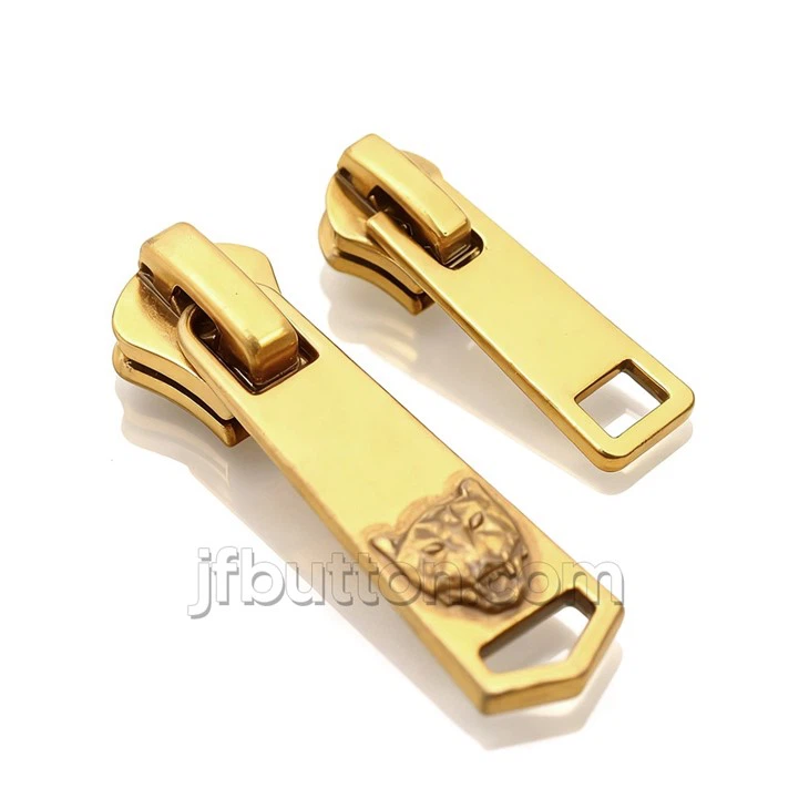Antique Brass Zipper Pull factory