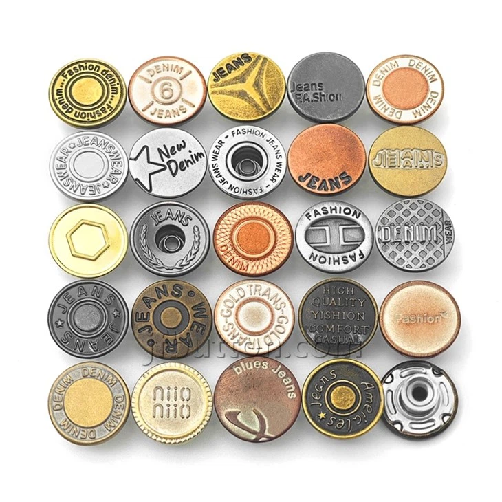 Brass Jean Buttons