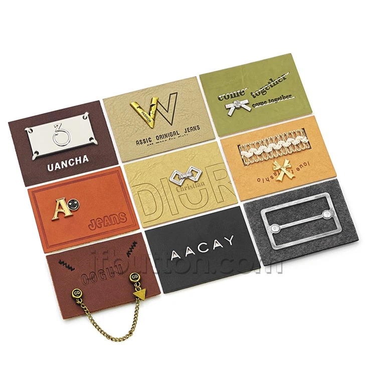 Custom Leather Patch With Logo Custom Leather Patch With Logo