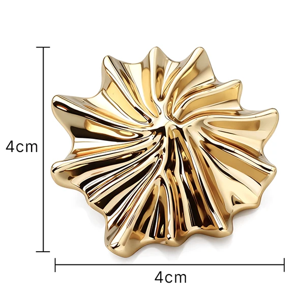 Metal Gold Sun Shape Button factory