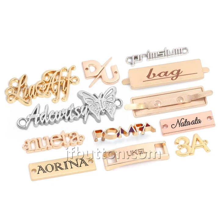 Metal Logo Plates For Clothing