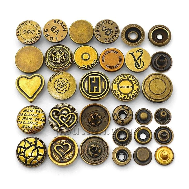 Metal Press Studs For Clothing