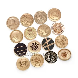 Kancing Kuningan Blazer Berdada Ganda