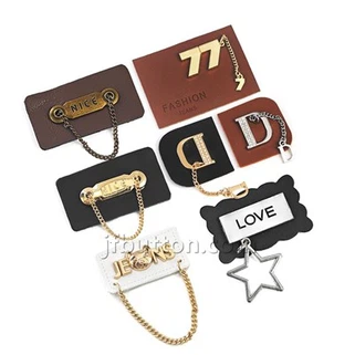 Tag kulit untuk item buatan tangan
