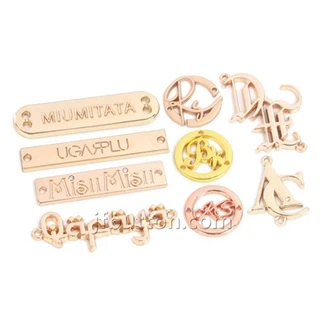 Label Logam Untuk Pakaian