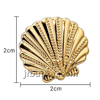 Tombol Shell Dengan Shank Kembali