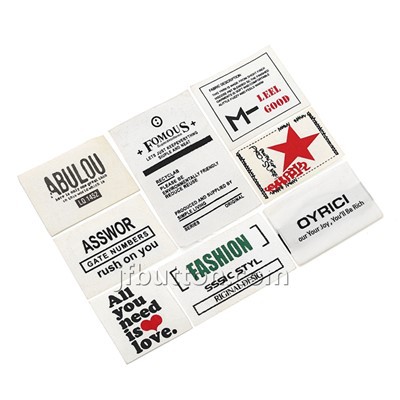Label Logo Kaus Tenun-