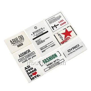 Label Logo Kaus Tenun-