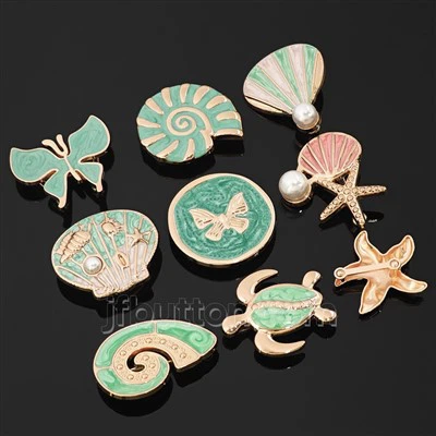 Gesper Enamel Logam Untuk Pakaian