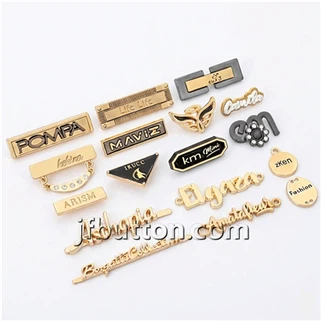 Label Nama Logam Untuk Tas