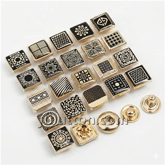 Kancing Popper Untuk Pakaian Pria Jubba