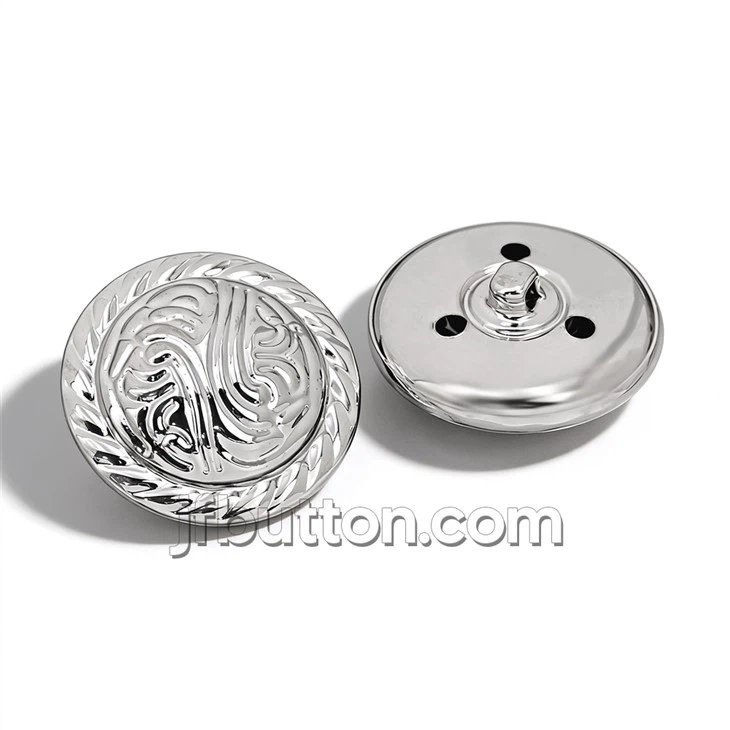 White Blazer Metal Buttons factory