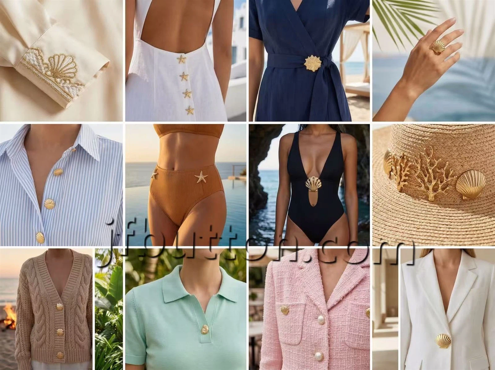 metal shank button application metal shank button application