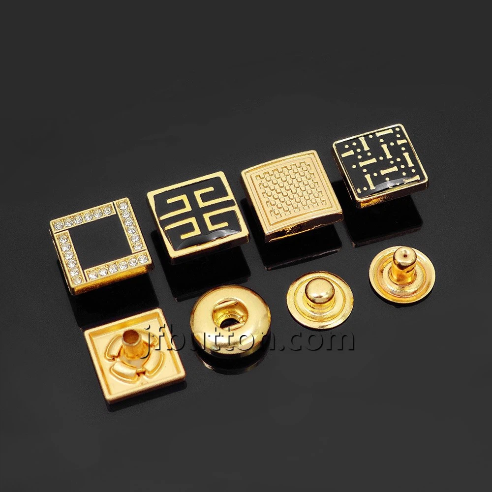 square Press Studs square Press Studs
