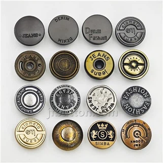 Jeans pin tombol